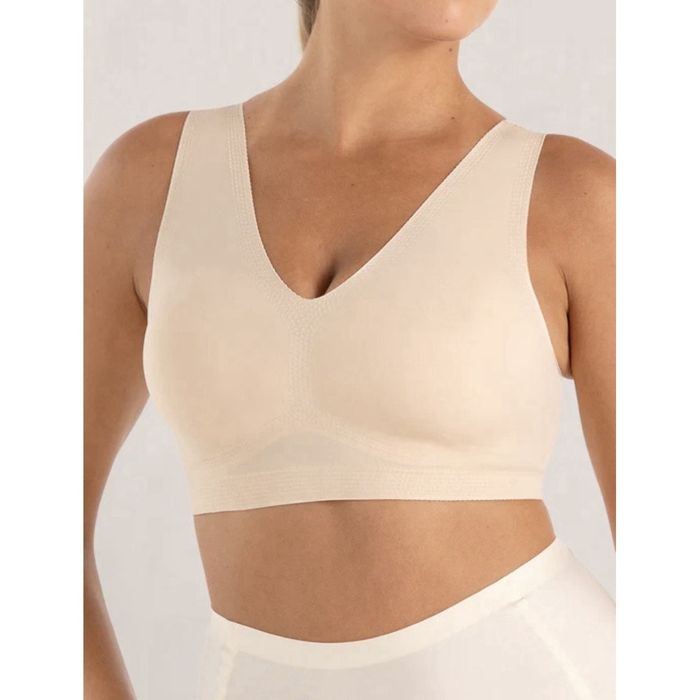 Truekind Everyday Comfort V- Neck Bralette Size 4 XL